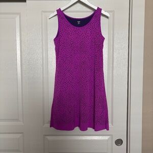 Title Nine Nimblene Illusion laser cut dress